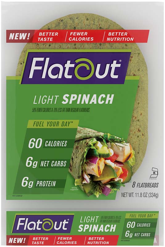 Flatout Multigrain With Flax Flatbread Flatout