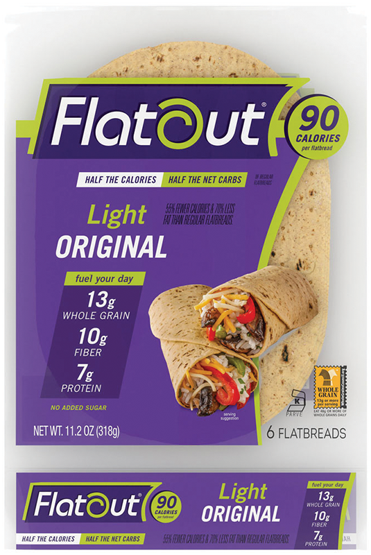 flatout wrap pizza