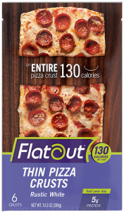 flatout flatbread thin pizza crust rustic white