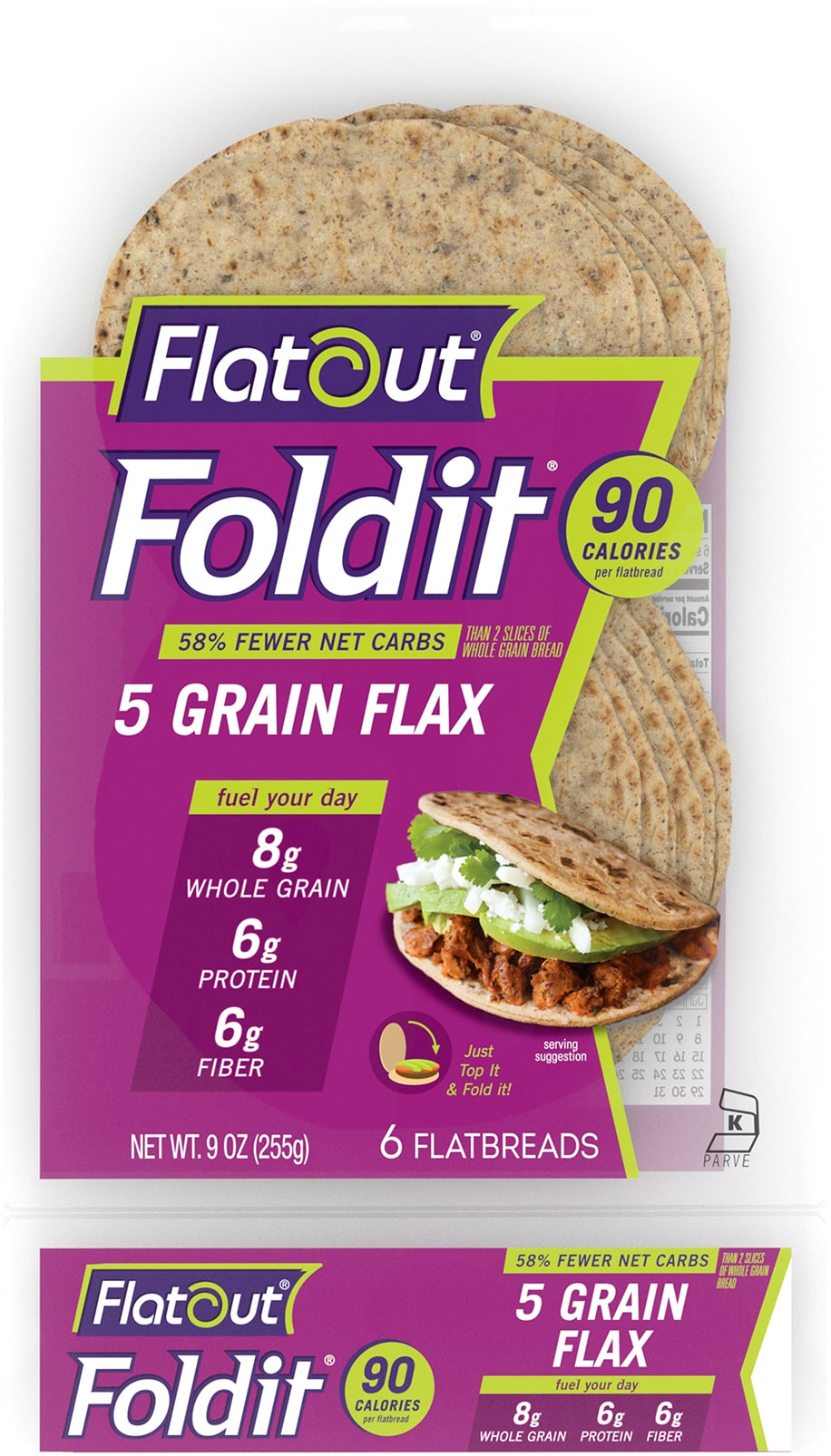 Flatout® Foldit 5 Grain Flax Flatbread