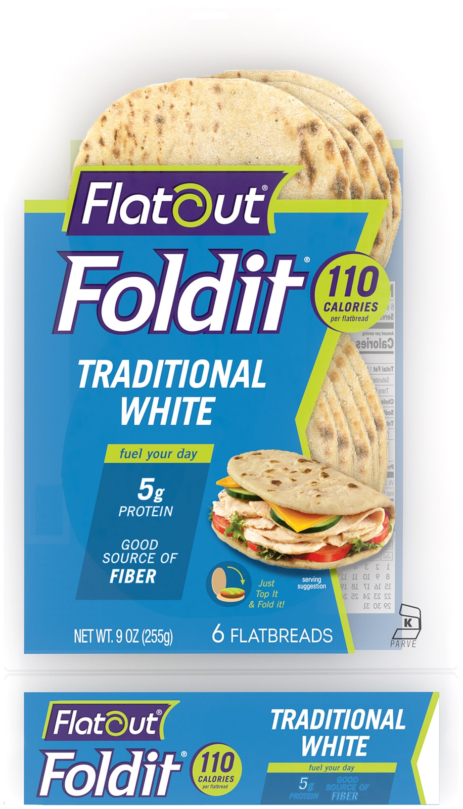 Flatout® Foldit Traditional White Flatbread