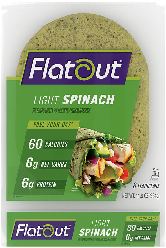 Flatout® Light Spinach Flatbread