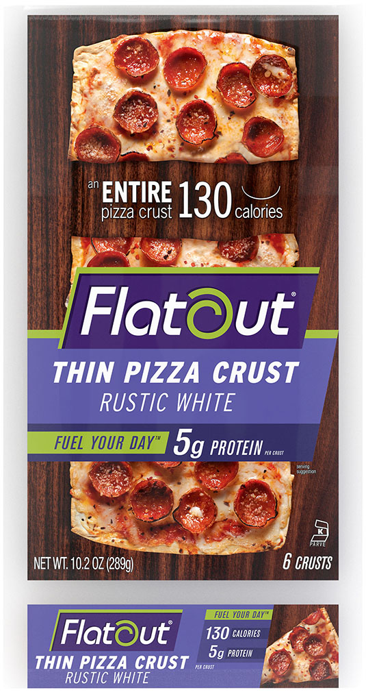 Flatout® Rustic White Artisan Thin Pizza Crusts